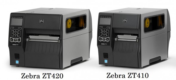 ラベルサイズにより2つのモデル ゼブラ ZT410 / ZT420 プリンタ